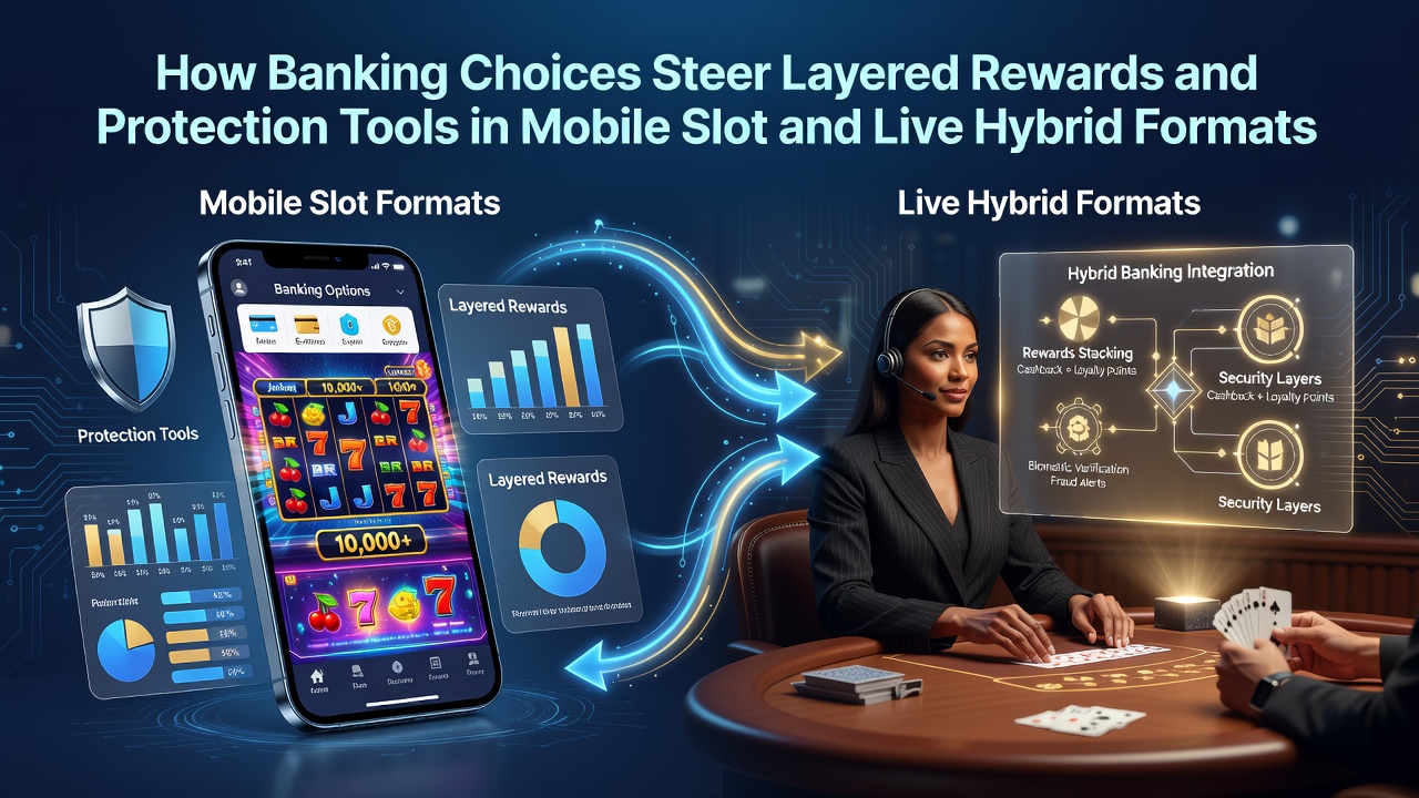 Darstellung von Zahlungsoptionen und deren Einfluss auf mobile Casino-Formate mit Fokus auf Slots und Live-Hybride