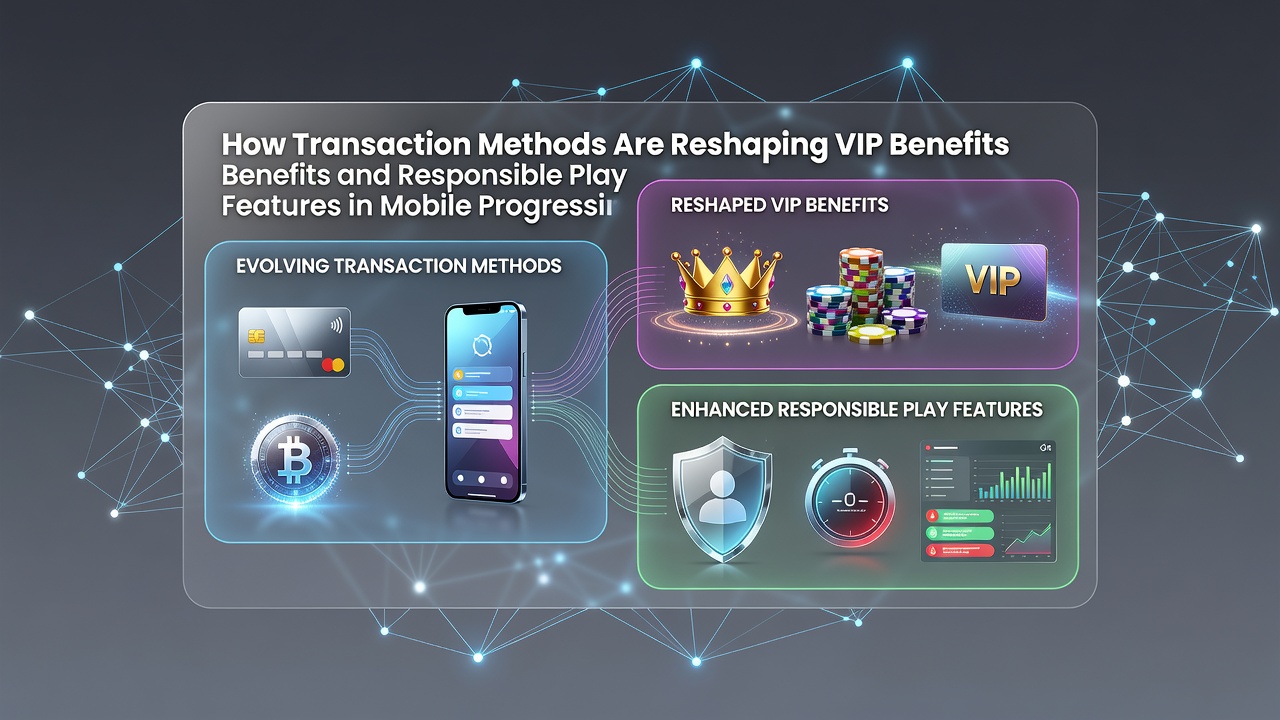 Dashboard view of responsible play settings linked to VIP rewards in a mobile slot application